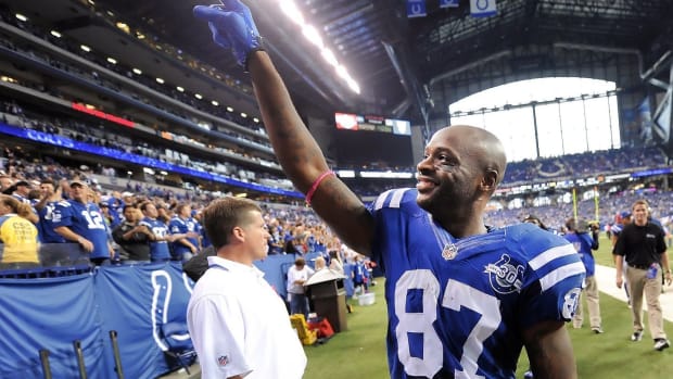 Reggie Wayne Reggie Wayne scored 82 touchdowns during his NFL career.Reggie Wayne Colts Fall Arts Guide  